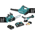 Air Grinders | Makita XT274PTX 18V LXT Li-Ion Cordless 2-Pc. Combo Kit and Brushless Angle Grinder image number 0