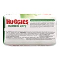 Hand Wipes | Huggies 41926 Natural Care 6.6 in. x 6.86 in. Sensitive Baby Wipes - Unscented/White (3/Carton) image number 1