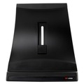 Office Jansan | 3M LX550 9 in. x 12 in. x 6.5 in. to 9.5 in. 20-lb. Capacity Vertical Notebook Computer Riser with Cable Management - Black/Charcoal Gray image number 1