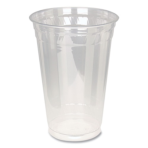 Labor Day Sale! Save $30 off $199! | Fabri-Kal 9502056 Kal-Clear 20 oz PET Plastic Cold Drink Cups - Clear (20/Carton) image number 0