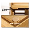 File Folders | Officemate 71006 Bamboo Magazine File 14.09 x 14.41 x 14.41 Brown image number 3