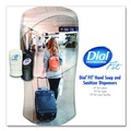 Soap Dispensers | Dial Professional 17000 16638 Fit X2 5.25 in. x 4 in. x 10.5 in. 1.2 L Manual Dispenser - Slate (3/Carton) image number 5
