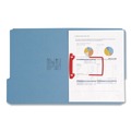 Binders & Binding Supplies | Smead 68260 2 in. Capacity 2.75 in. Center to Center U-Clip Bonded Fasteners - Red/White (100/Box) image number 2