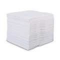Office Jansan | Boardwalk BWK-V040QPW 12 in. x 13 in. DRC Wipers - White (1008/Carton) image number 4