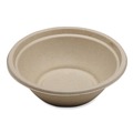 Bowls and Plates | World Centric BO-SC-U24-LFP 7.4 in. x 7.4 in. x 2.3 in. 24 oz. Paper Fiber Bowls - Natural (500/Carton) image number 0
