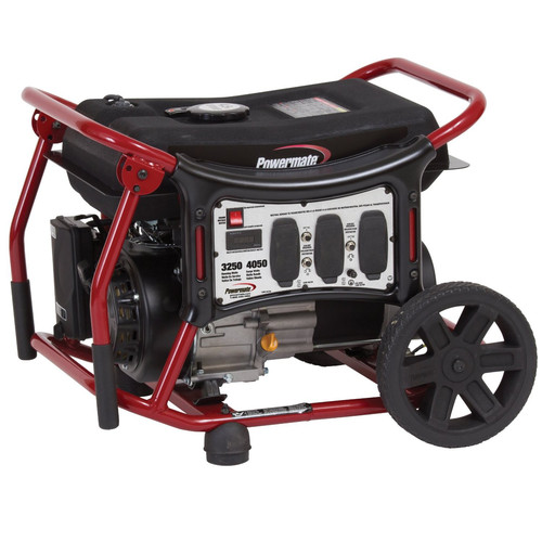 Portable Generators | Factory Reconditioned Powermate PM0143250R Generac 3,250 Watt Portable Generator with Manual Start image number 0