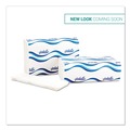 Cleaning Cloths | Windsoft WIN105 9.25 in. x 9.5 in. 1-Ply Multifold Paper Towels - White (16 Packs/Carton) image number 2