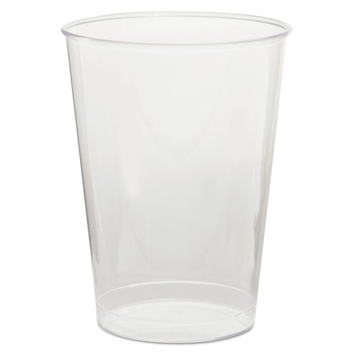 Cups and Lids | WNA WNA T7T Comet 7 oz. Plastic Tumbler - Clear, Tall (20 Packs/Carton, 25/Pack) image number 0
