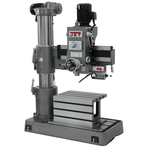 Jet J 720r 230v 460v 3hp Radial Drill Press Cpo Outlets