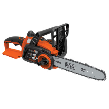 Factory Reconditioned Black & Decker 20V MAX Lithium-Ion 10 in. Cordless Chainsaw Kit (2 Ah)