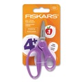 Arts & Crafts Supplies | Fiskars 1067052 5 in. Long 1.75 in. Cut Length Pointed Tip Straight Handle Kids Scissors - Assorted image number 6