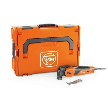 Fein MultiMaster MM 700 Max Corded Oscillating Multitool with L-Boxx and E-Cut Saw Blade