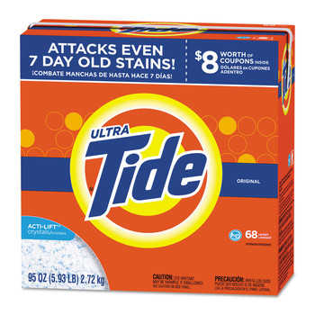 PRODUCTS | Tide 84997 95 oz. Box HE Laundry Detergent Powder - Original Scent (3-Piece/Carton)