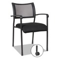 Office & Office Supplies | Alera ALEEK43ME10B Eikon Series 20.86 in. x 24.01 in. x 33.07 in. Stacking Mesh Guest Chair - Black (2/Carton) image number 9