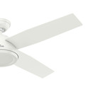 Ceiling Fans | Hunter 59250 52 in. Dempsey Fresh White Ceiling Fan with Remote image number 1