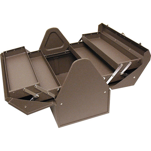Tool Storage Accessories | Homak BW00210180 18 in. Cantilever Steel Toolbox (Brown) image number 0