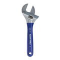 Adjustable Wrenches | Klein Tools D509-8 8 in. Extra-Wide Jaw Adjustable Wrench - Blue Handle image number 7