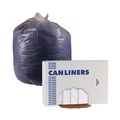 Trash Bags | Boardwalk Z8648VNK 43 in. x 48 in. 56 gal. 16 mic High Density Industrial Can Liners - Natural (200/Carton) image number 2