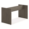 Office Desks & Workstations | Alera LGC-BL2 50 in. x 22 in. x 28 in. Seville 96 in. Wide Conference Table Base - Walnut image number 0
