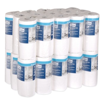 Tork Handi-Size 2-Ply 11 in. x 6.75 in. Perforated Roll Towels - White (120/Roll, 30/Carton)
