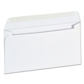 Office Jansan | Universal UNV35206 #6-3/4 Square Flap Open-Side Gummed Business Envelope - White (500/Box) image number 0