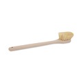 New Year New Savings! Save $25 off $150 | Boardwalk BWK4220 20 in. Tampico Fill Long Handle Utility Brush - Tan image number 0