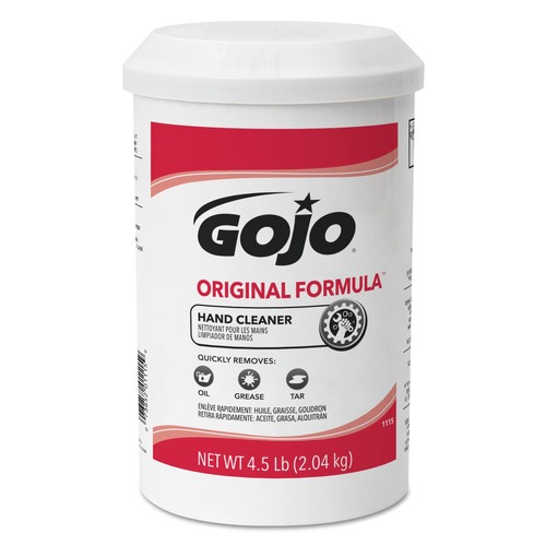 Cleaning & Janitorial Supplies | GOJO Industries 1115-06 6-Piece/Carton Original Formula 4.5 lbs. Hand Cleaner Creme - White image number 0