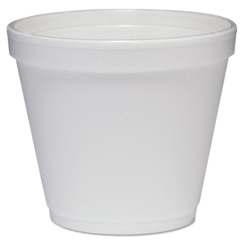 Just Launched | Dart 8SJ12 Food Containers, Foam, 8oz, White (1000/Carton) image number 0
