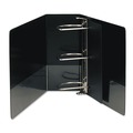  | Samsill 16400 11 in. x 8.5 in. Nonstick View Binder with 3 D Rings and 5 in. Capacity - Black image number 2