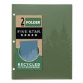 Office & Office Supplies | Five Star 330027 11 in. x 8.5 in. Recycled Plastic Two-Pocket Folder - Randomly Assorted image number 1