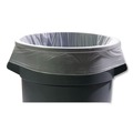 Office Jansan | AccuFit H6644TC RC1 33 in. x 44 in. 32 gal. 0.9 mil Linear Low Density Can Liners with AccuFit Sizing - Clear (50/Box) image number 5