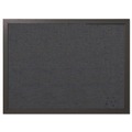  | MasterVision FB0471168 24 in. x 18 in. Designer Fabric Bulletin Board - Black image number 1