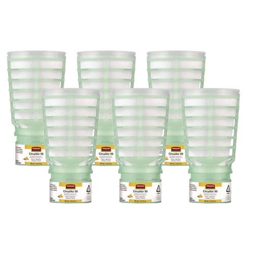 Cleaning & Janitorial Supplies | Rubbermaid Commercial FG402113 1.62 oz. TCell Microtrans Odor Neutralizer Refill - Citrus (6/Carton) image number 0