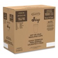 Cups and Lids | Dart 16J16GRA J Cup Graduated Printed 16 oz. Insulated Foam Cups - White (1000/Carton) image number 4