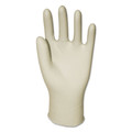 Disposable Gloves | Boardwalk BWK345MCT General Purpose 4.4 Mil Powder-Free Latex Gloves - Medium, Natural (1000/Carton) image number 1
