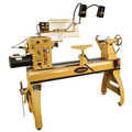 Wood Lathes | Powermatic 4224B 220V 3 HP 1/3 Phase 24 in. x 42 in. Lathe with Lamp Kit image number 0