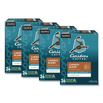 Caribou Coffee 5000330135 Coffee K-Cups - Caribou Blend (96/Carton)