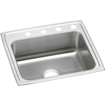 KITCHEN SINKS | Elkay PSR22193 Celebrity 22 in. x 19-1/2 in. x 7-1/8 in. Single Bowl Top Mount Sink (Stainless Steel)