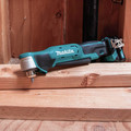 Right Angle Drills | Makita AD03R1 12V max CXT Lithium-Ion 3/8 in. Cordless Right Angle Drill Kit (2 Ah) image number 9