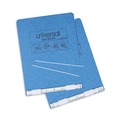 Office Jansan | Universal A7011722A 6 in. Capacity 9.5 in. x 11 in. 2 Post Pressboard Hanging Binder - Light Blue image number 1