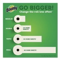 Cleaning Cloths | Bounty 80799708 10.5 in. x 11 in. 2-Ply Kitchen Roll Paper Towels - White (24/Carton) image number 4