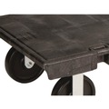 Utility Carts | Rubbermaid Commercial FG444100BLA 24 in. x 48 in. x 7 in. 2000 lbs. Capacity Platform Truck - Black image number 2