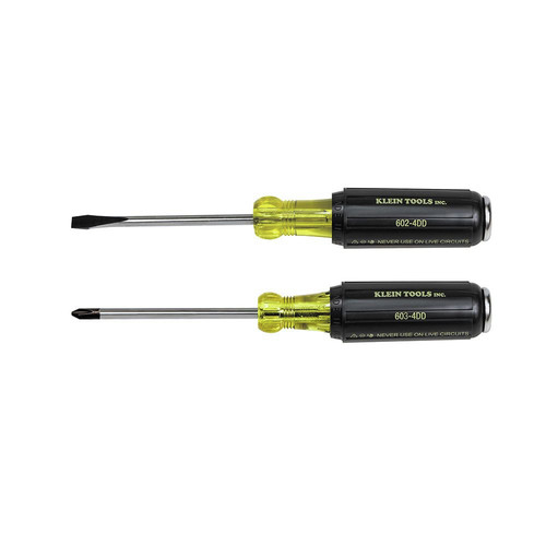 Screwdrivers | Klein Tools 32008 2-Piece Demolition and Phillips Screwdriver Set image number 0