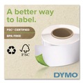 Office Jansan | DYMO 30270 LabelWriter 2.25 in. x 300 ft. Continuous-Roll Receipt Paper - White image number 3