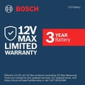 Batteries | Bosch GBA12V30 12V Max 3 Ah Lithium-Ion Battery image number 4
