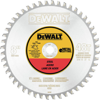Dewalt DWA7840 40T 8 in. Ferrous Metal Cutting with 5/8 in. Arbor