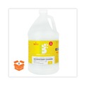 Office Jansan | Boulder Clean 003137CT 128 oz. Bottle Disinfectant Cleaner - Lemon Scent (4/Carton) image number 1