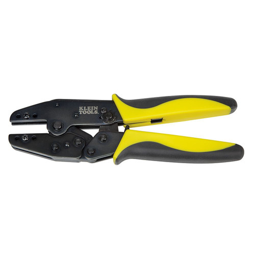 Specialty Hand Tools | Klein Tools VDV200-010 Ratcheting Crimper Frame - Black/Yellow image number 0