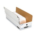  | Bankers Box 00003 LIBERTY 6.25 in. x 24 in. x 4.5 in. Check and Form Boxes - White/Blue (12/Carton) image number 4