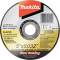  | Makita B-46165-25 5 in. x .032 in. x 7/8 in. Ultra Thin Cut-Off Grinding Wheel (25-Pack) image number 1